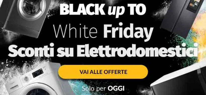 Su ePRICE si festeggia il White Friday con tante super offerte sugli elettrodomestici
