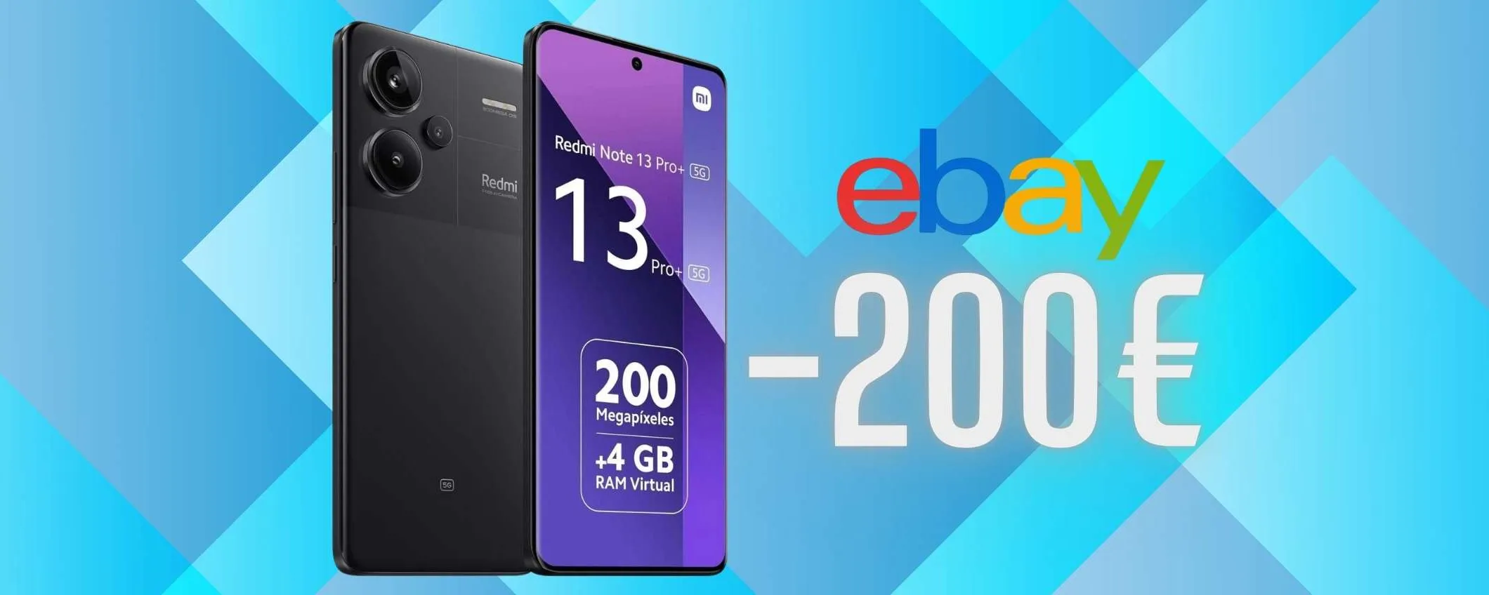 Xiaomi Redmi Note 13 Pro+ (8/256GB) in SCONTO del 42% è il vero affare di oggi