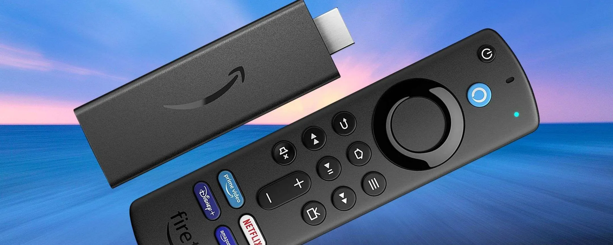 Fire TV Stick + telecomando vocale Alexa scontati del 36% su Amazon