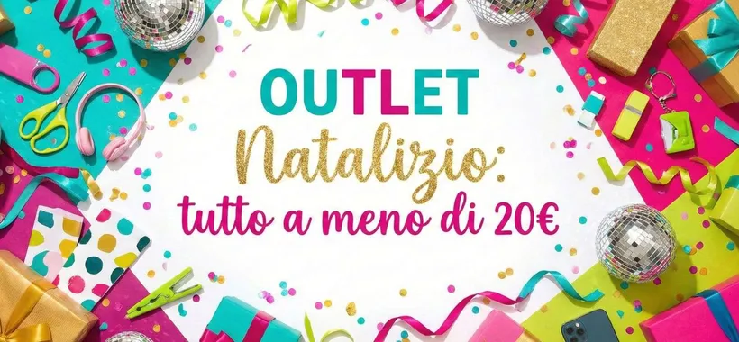 Amazon OUTLET di Natale: le grandi occasioni a (molto) meno di 20€