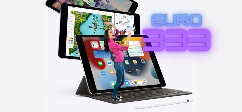 Apple iPad 9 2021: un MOSTRO di potenza oggi a soli 332€