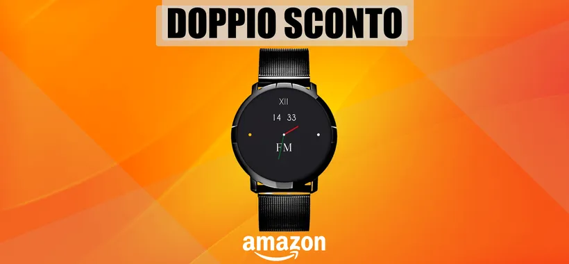 Smartwatch ‎di LUSSO tutto italiano: solo 47€ per averlo al polso