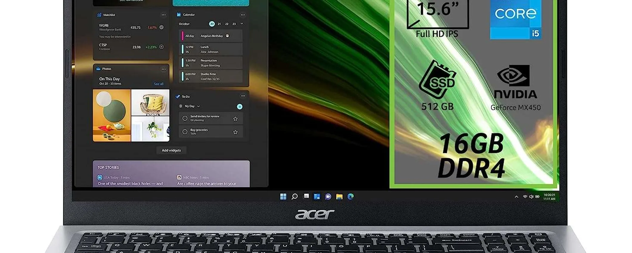 Acer Aspire 5 in offerta su Amazon: Windows 11, Intel Core i5 e 8GB di RAM ad un ottimo prezzo