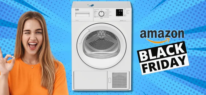 BEKO Asciugatrice Slim 7kg con sconto da 300€, PAZZIA Black Friday