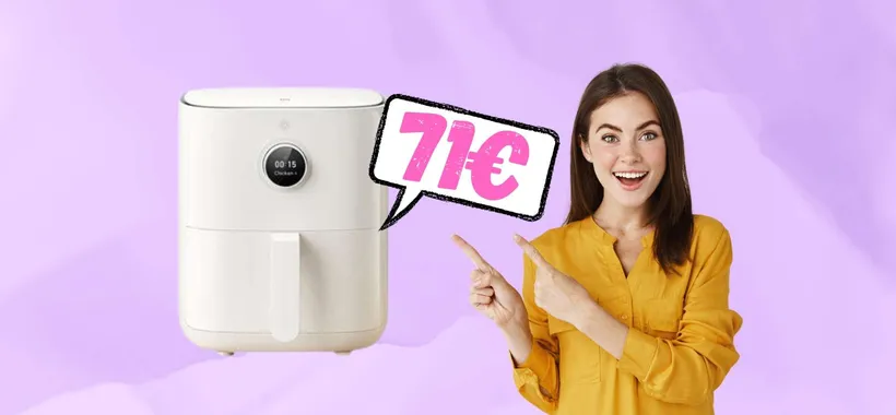 Friggitrice ad aria Xiaomi Smart a prezzo MAI VISTO, 71€ su eBay