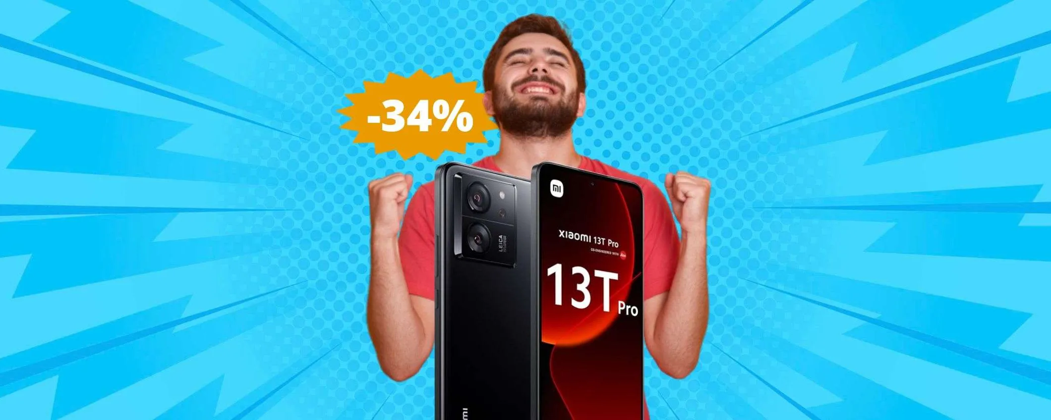 Xiaomi 13T Pro: IMBATTIBILE a questo prezzo (-34%)
