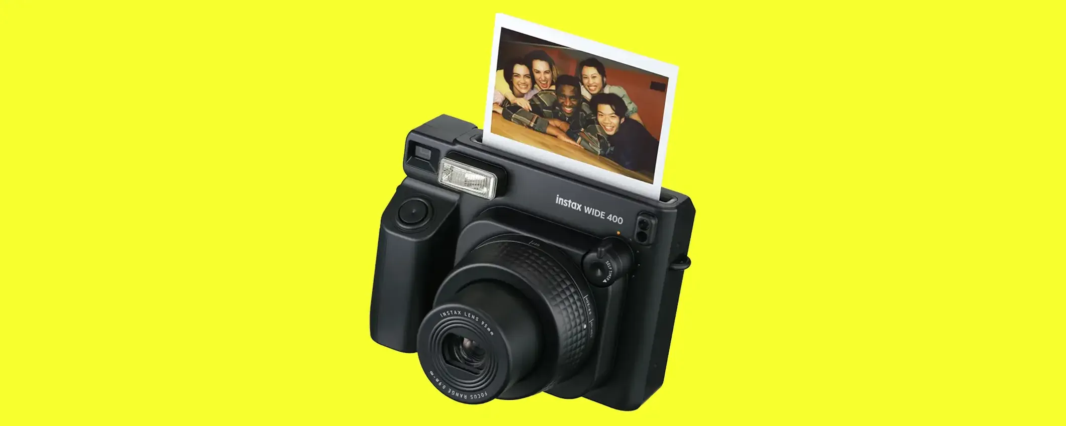 L'istantanea formato XL crolla di prezzo: Instax WIDE 400 scontata del 20%