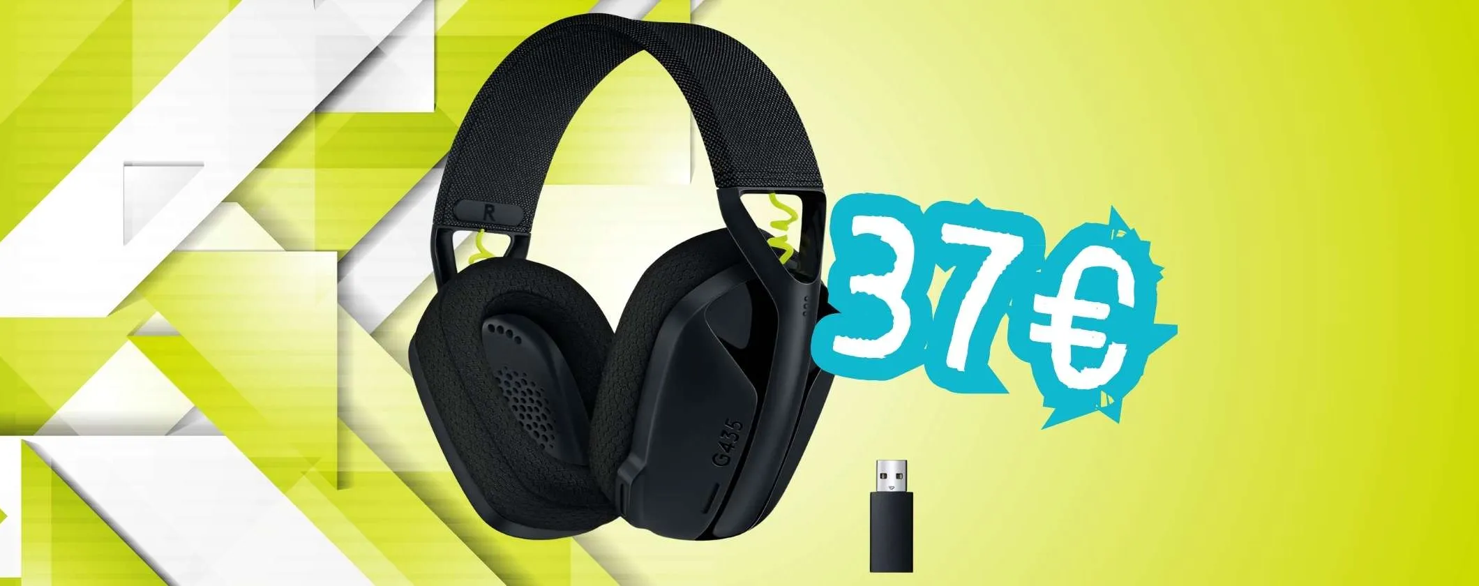 Non perderti niente: le cuffie da gaming Logitech G G435 LIGHTSPEED sono qui (37€)