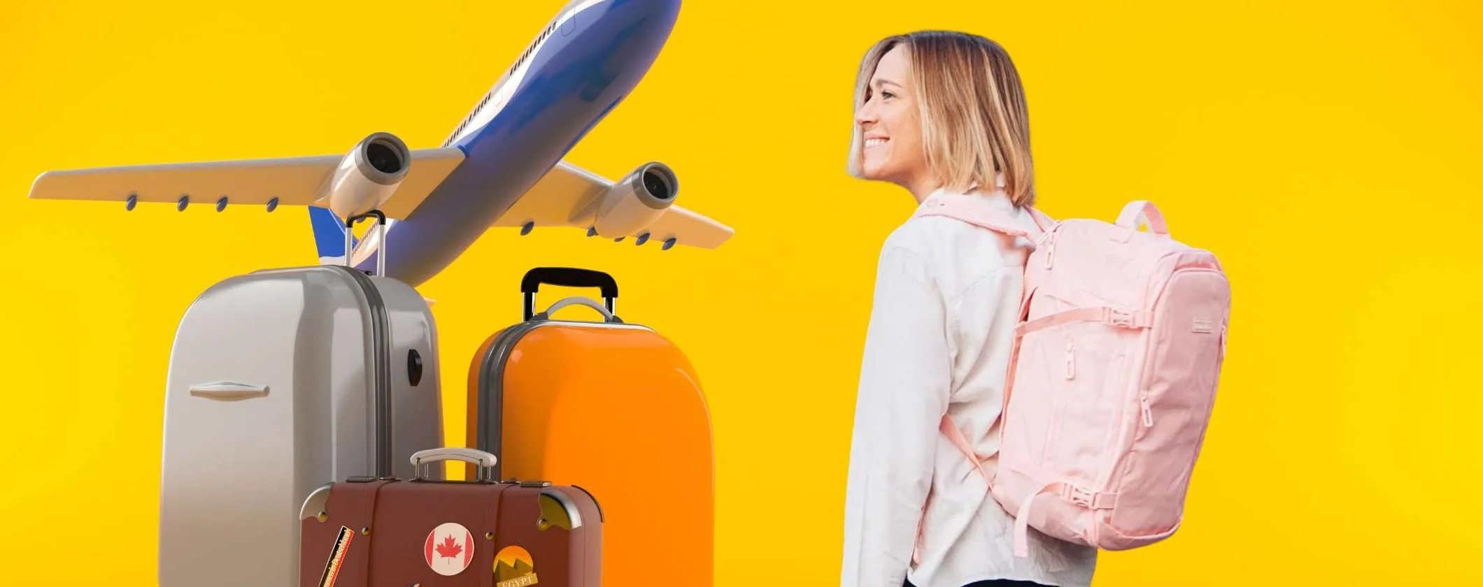 Zaino da viaggio per voli low cost, compatto, capiente e prezzo mini
