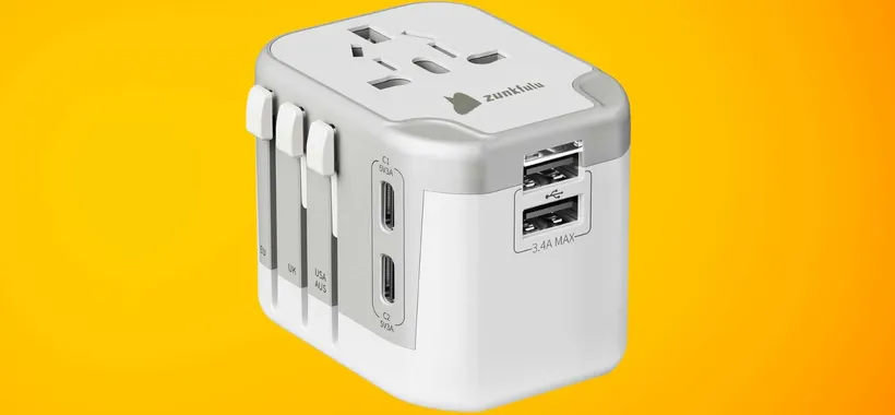 Adattatore da viaggio universale 5-in-1: TRIPLO SCONTO su Amazon