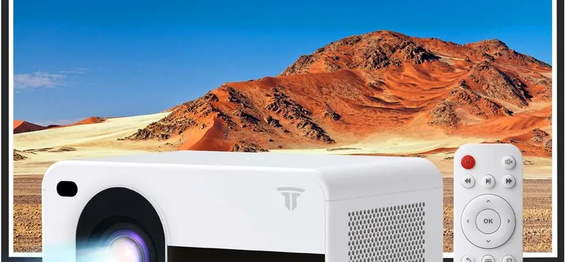 Mini proiettore in offerta a meno di 90€: Full HD, casse Hi-Fi e Bluetooth 5.2