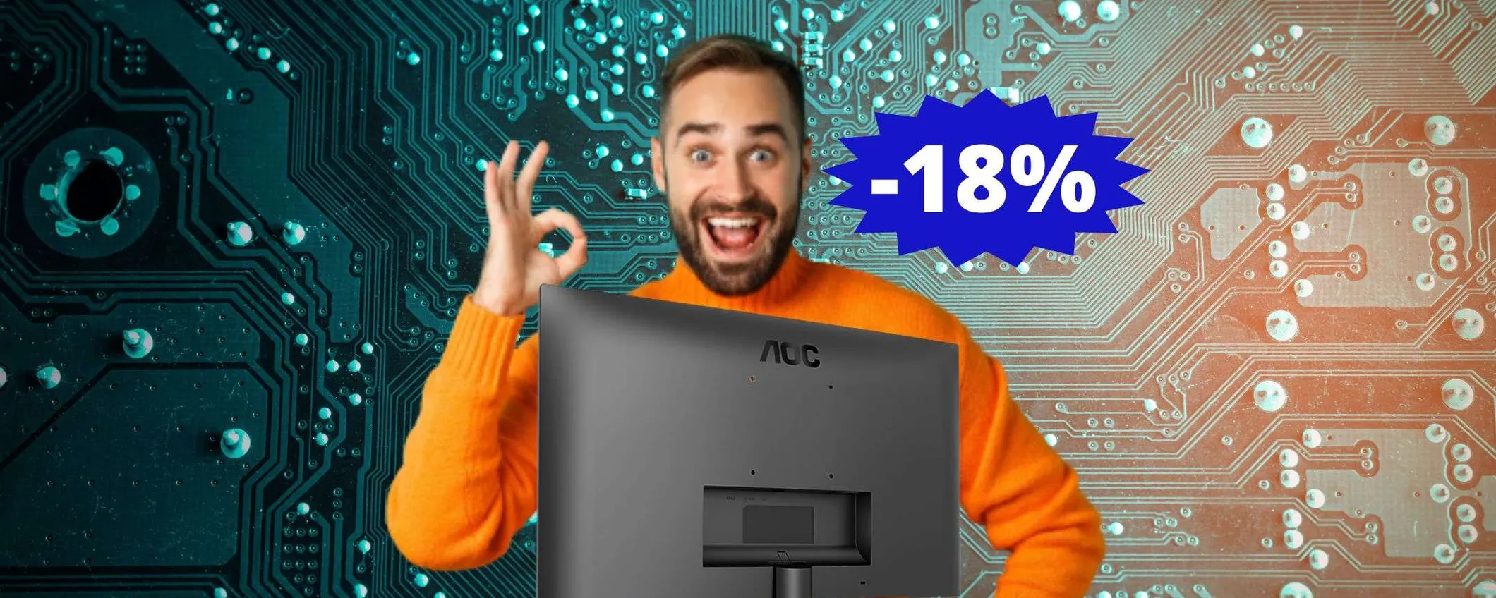 Monitor AOC da 24