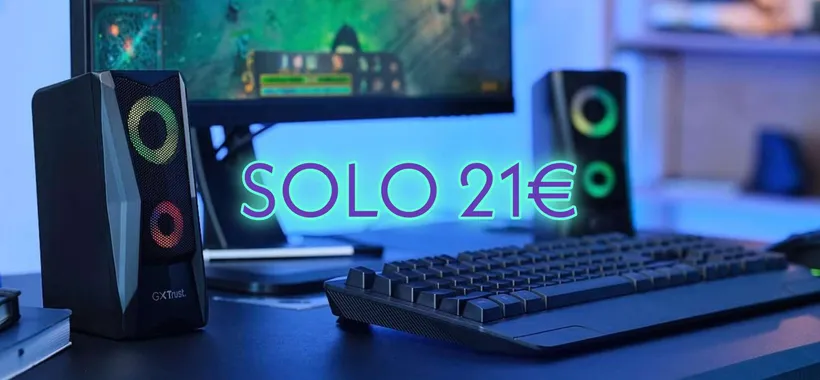 Regalati un suono potente con le Casse PC Gaming GX Trust a soli 21€