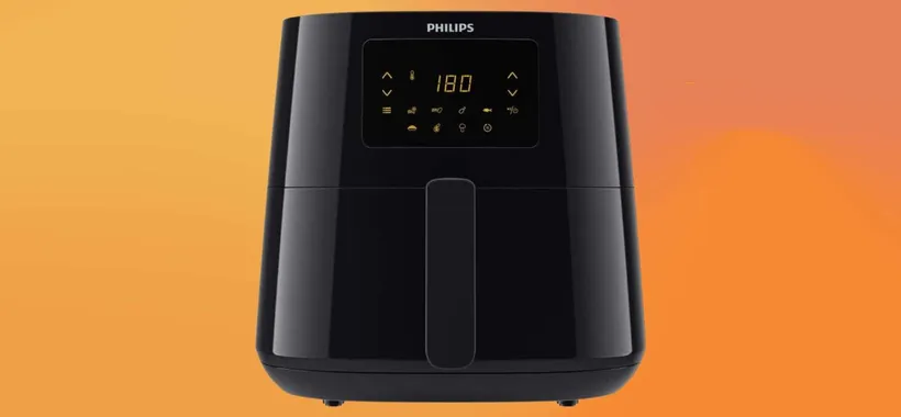 Friggitrice ad aria Philips: grande capacità e touchscreen con il 48% di sconto (Amazon)