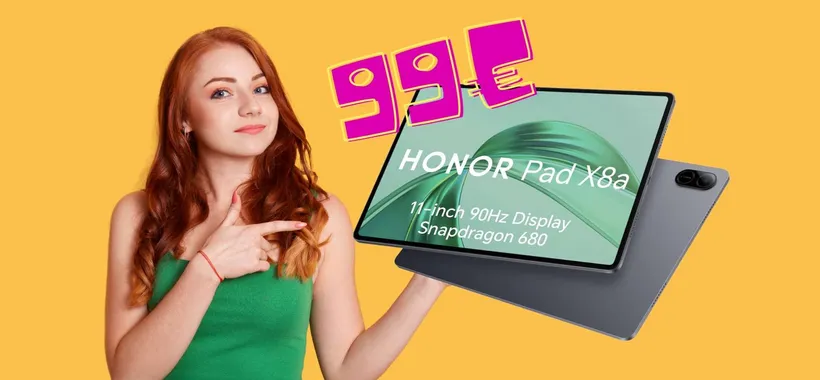 OFFERTA fuori di testa su Amazon: HONOR Pad X8A da 11" a SOLI 99€