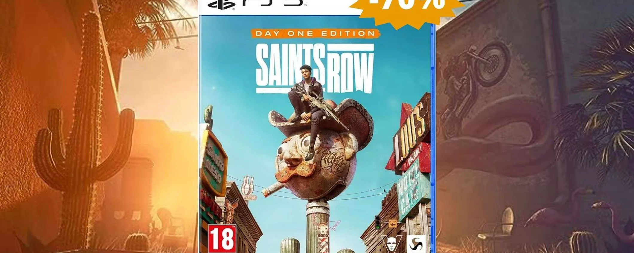 Saints Row per PS5: affare IMPERDIBILE su Amazon (-70%)