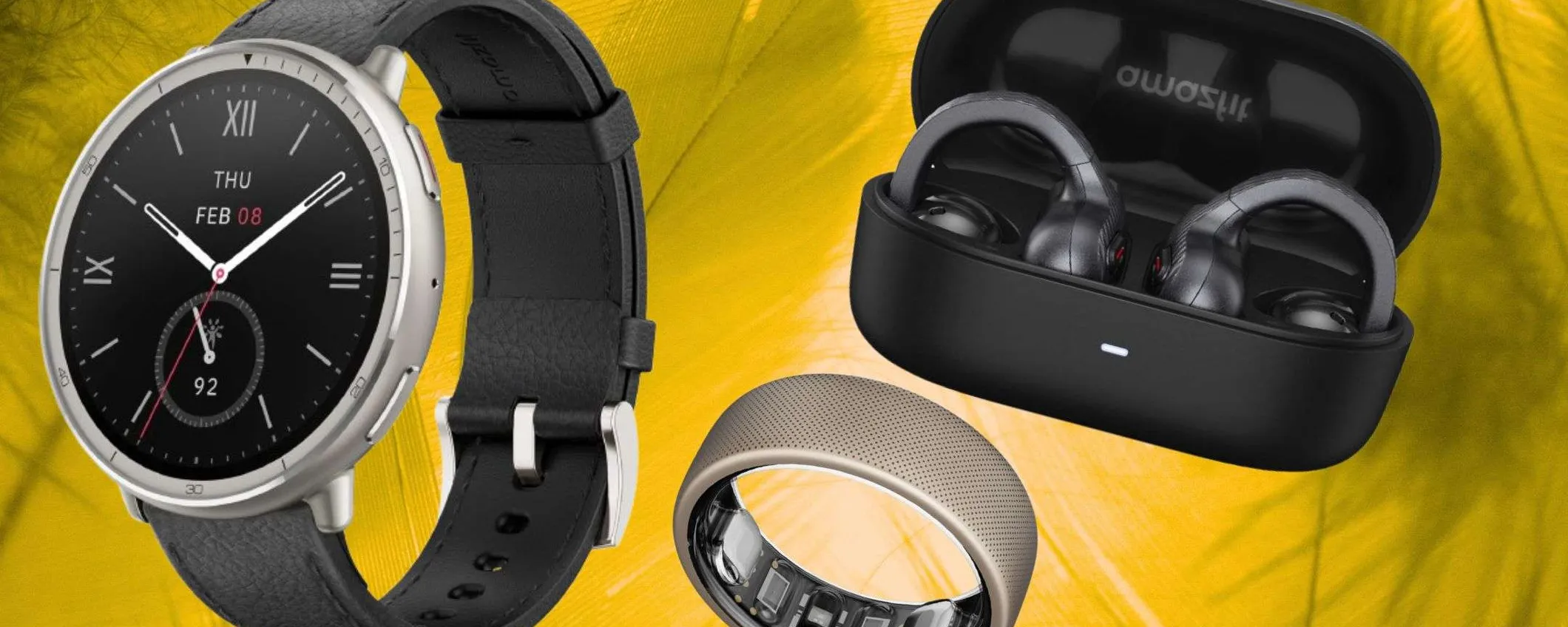 Amazfit sconti GROSSI su Amazon: smartwatch e altri wearable a prezzo BOMBA