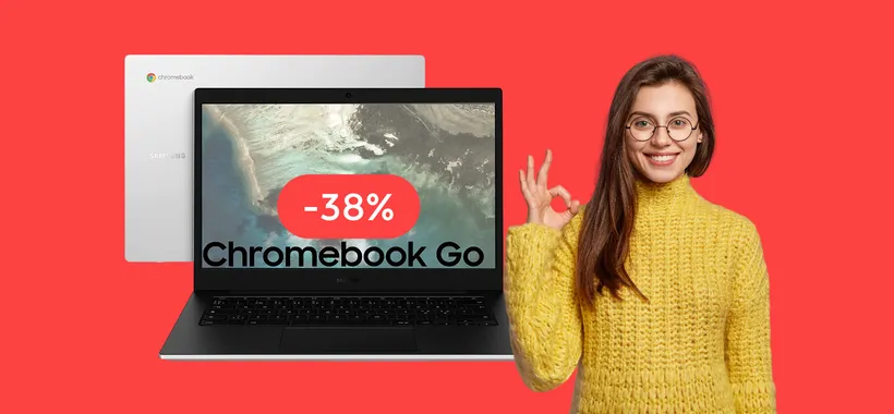 Chromebook Samsung ad un prezzo IMBATTIBILE su Amazon (-150€)