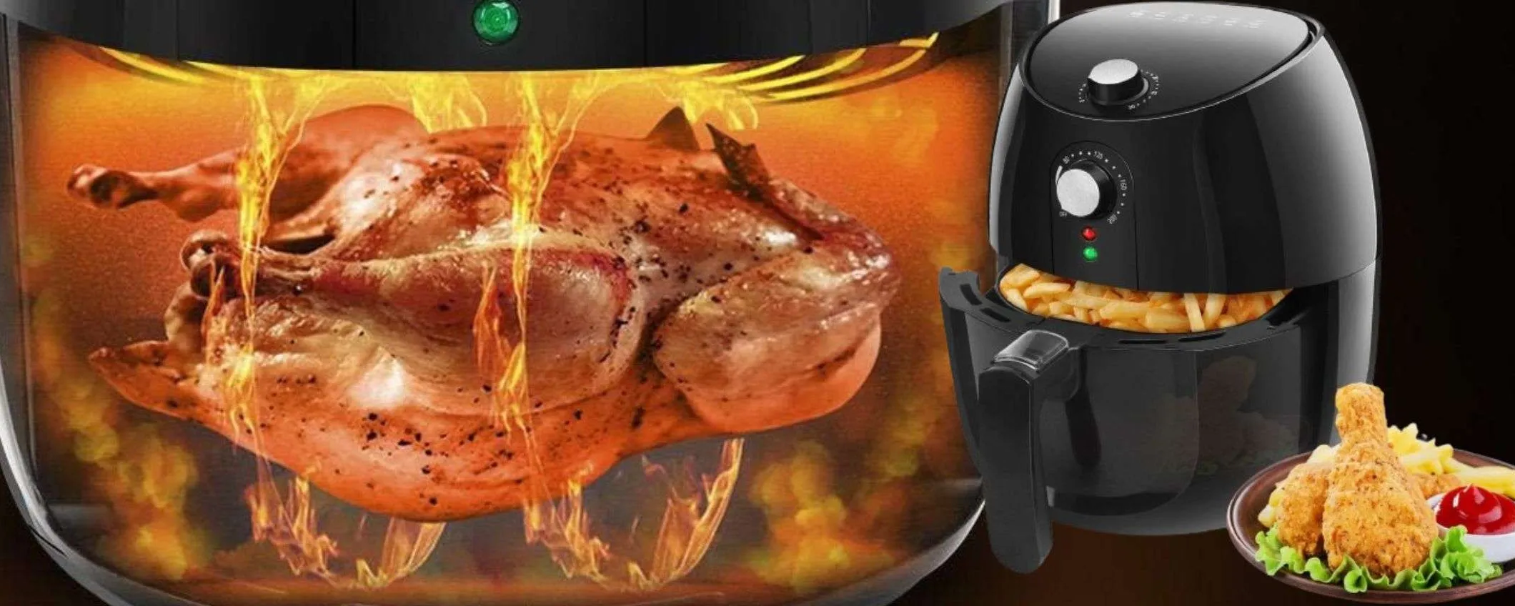 Friggitrice ad aria PREMIUM a 35€ su Amazon: prezzo SCONTATISSIMO
