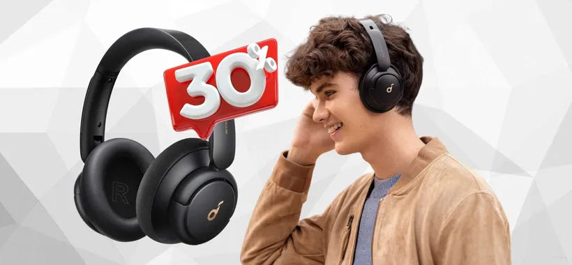 Cuffie Bluetooth da 40h e cancellazione del rumore in SCONTO del 30%