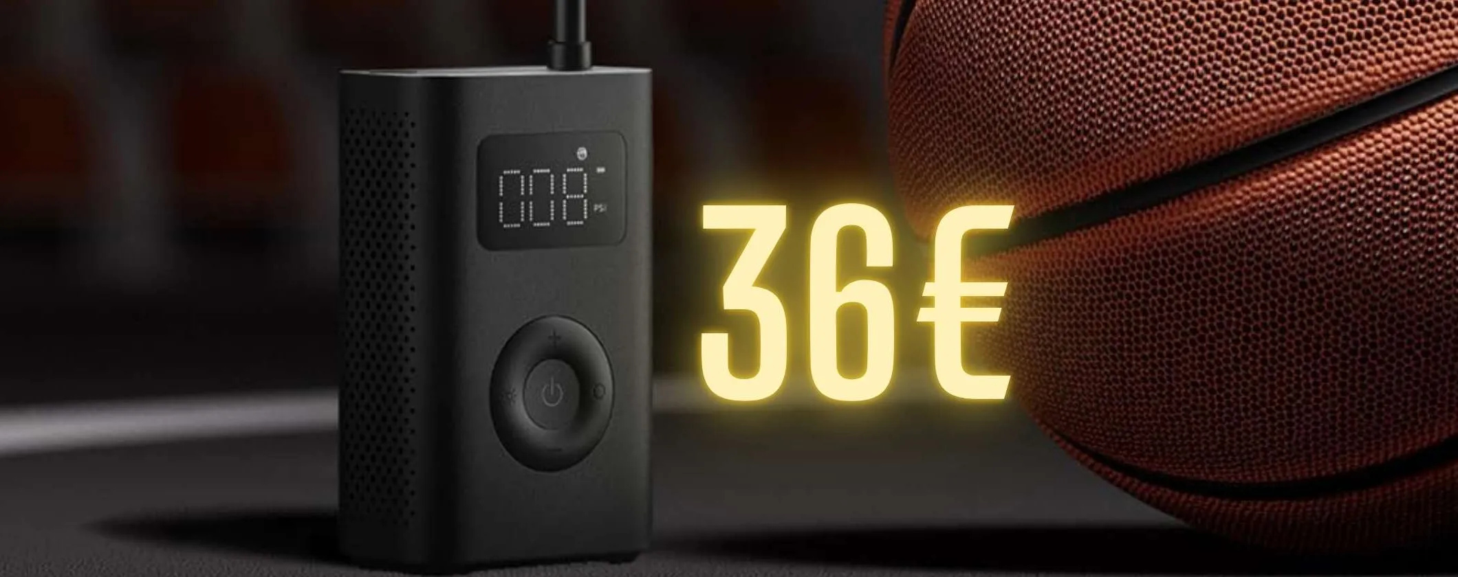 Xiaomi: il mitico compressore portatile per ogni esigenza ora a soli 36€