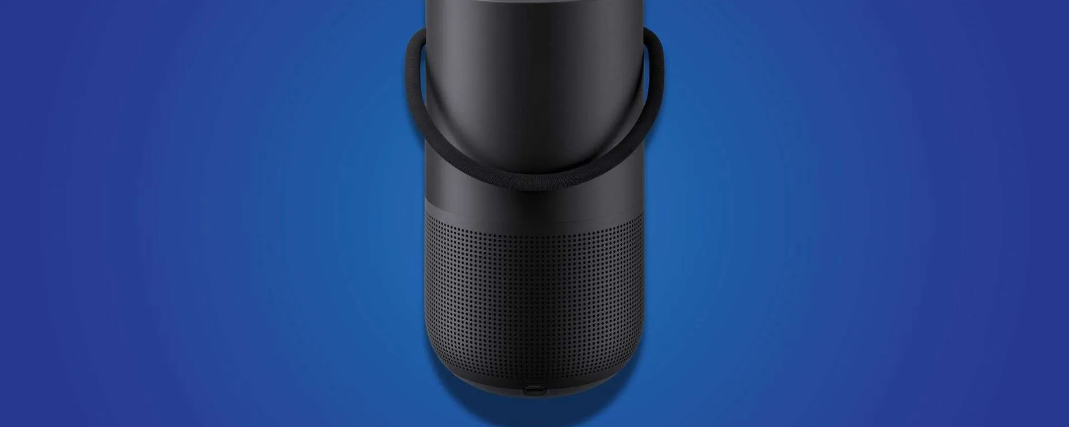 Bose Portable Smart Speaker in offerta a 299,95€: suono potente e Alexa integrata con il 29% di sconto