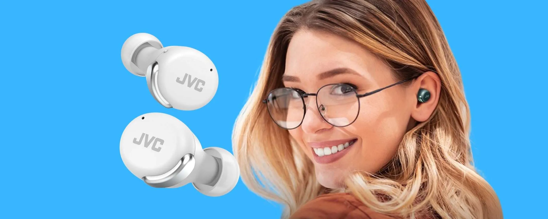 Solo 16€ per le cuffiette Bluetooth JVC: OFFERTA TOP Amazon