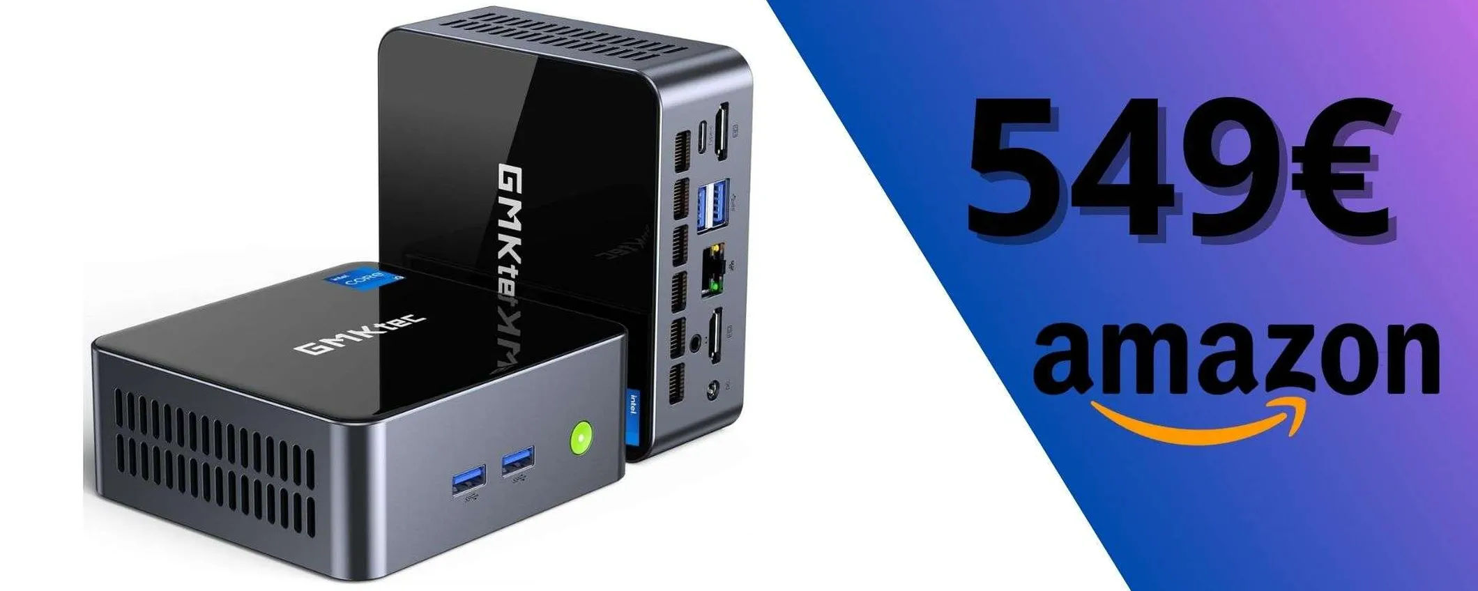 GMKtec M3 Plus: a soli 549€ (-20%) è il MINI PC da prendere SUBITO