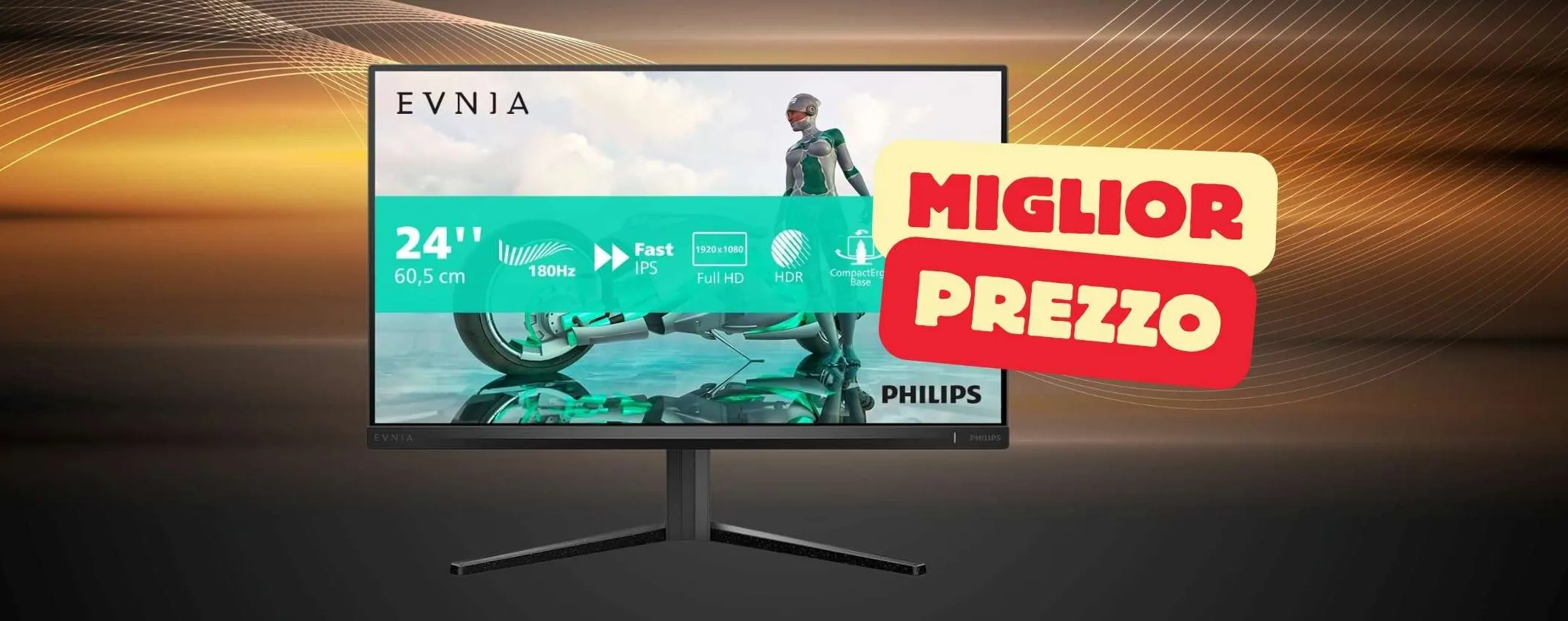 Monitor Philips da 24