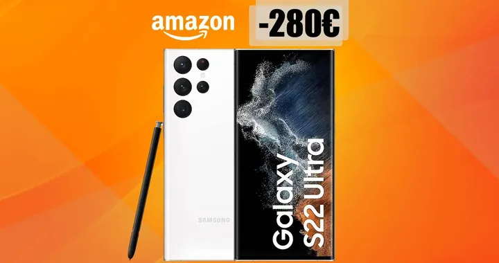 Samsung Galaxy S22 Ultra 5G: il MEGA SCONTO a cui non puoi resistere