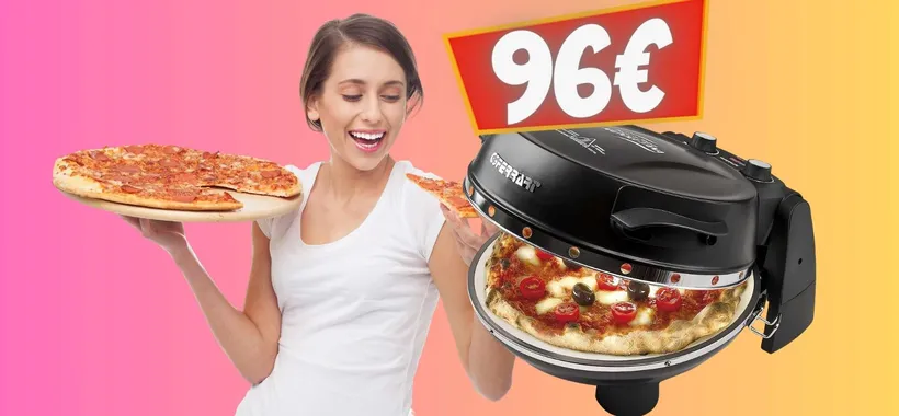 G3 Ferrari Plus Evo: forno doppia pietra per la PIZZA in casa PAZZESCA