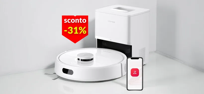 Robot aspirapolvere a 269€ (-31%): pulisce al posto tuo per 150 minuti