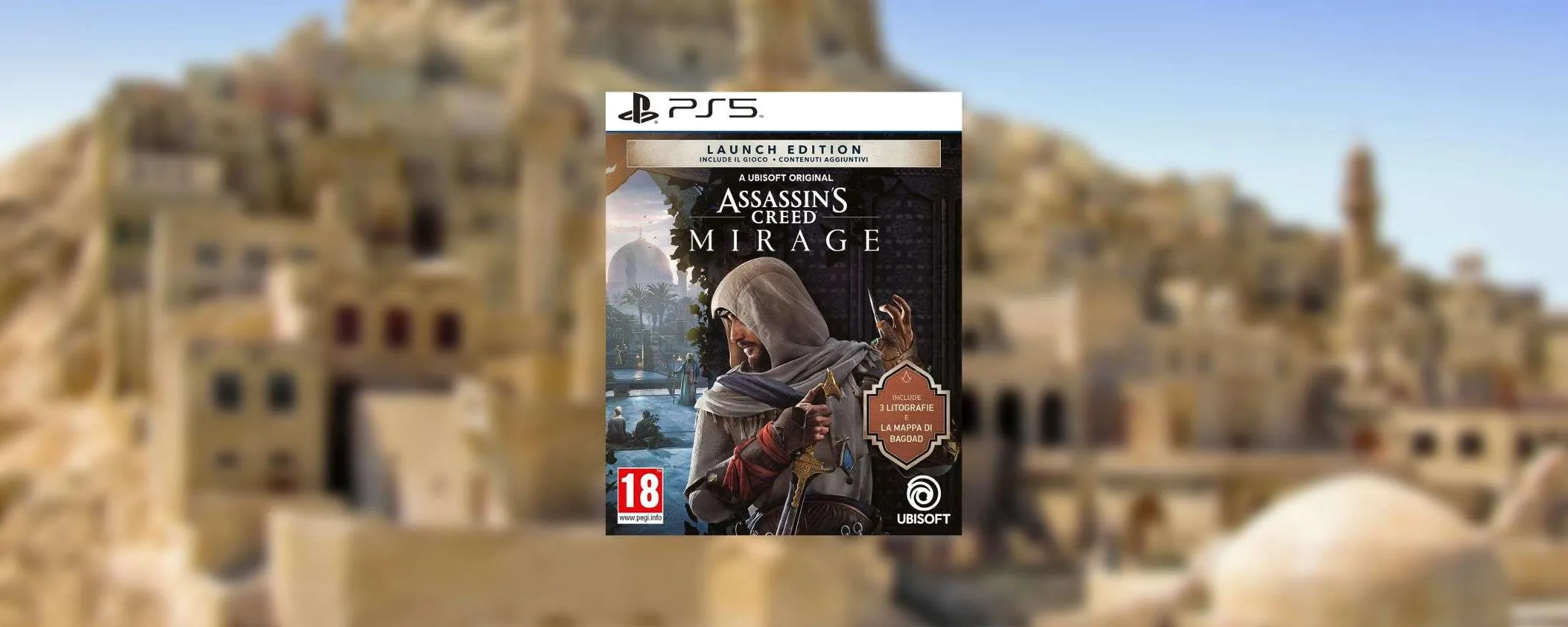 Assassin's Creed Mirage Launch Edition: prenota su Amazon al prezzo MINIMO garantito