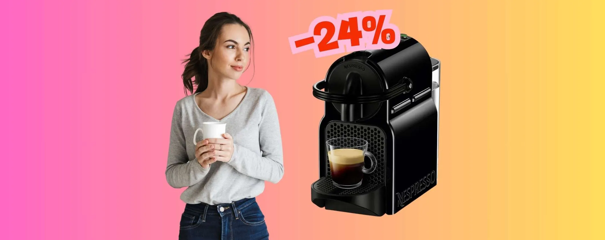 Nespresso Inissia: la macchina per caffè a capsule che ti fa sentire al bar