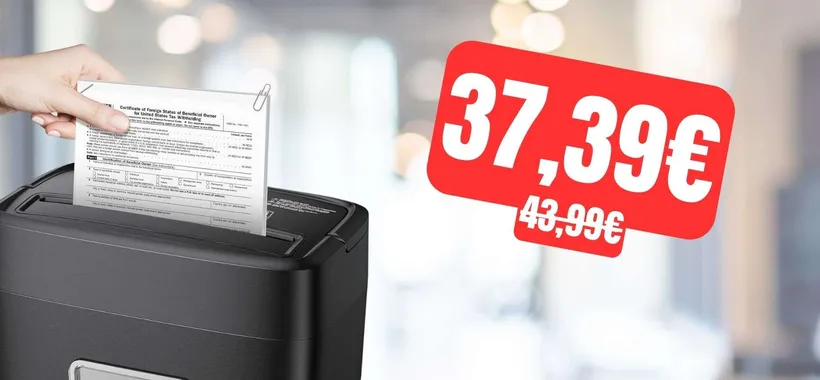 Questo distruggidocumenti TRITURA anche le carte di credito
