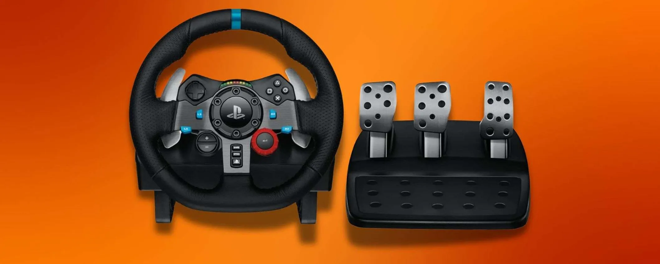 Logitech G29, finalmente a meno di 200€: il volante da corsa che trasforma il gaming in simulazione