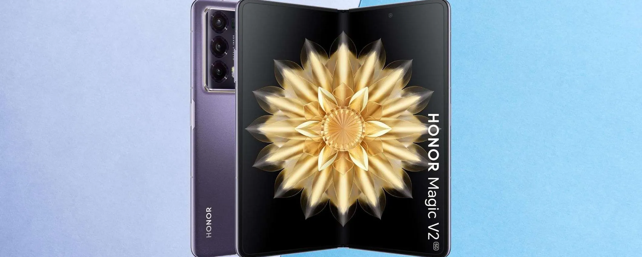 Honor Magic V2 in promo con il 23% di sconto: stupendo display pieghevole OLED
