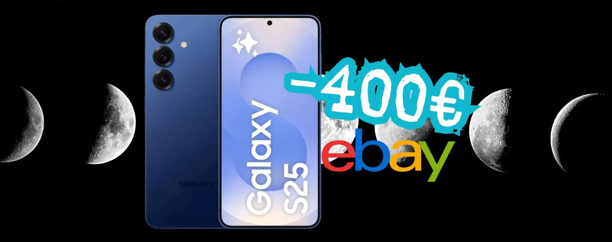 Samsung Galaxy S25 (12/256GB) a 400€ in meno e pagabile a rate