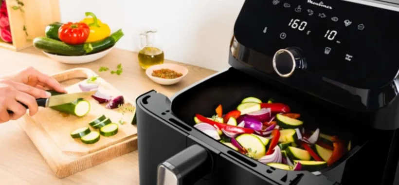 Offerta Moulinex Easy Fry Mega: friggitrice ad aria da 7,5 litri a prezzo speciale su Amazon