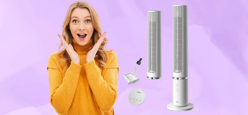 Ventilatore a torre potente, versatile e silenzioso a un ottimo prezzo