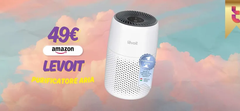 Respiro profondo senza tosse: ADDIO allergie con Levoit purificatore HEPA