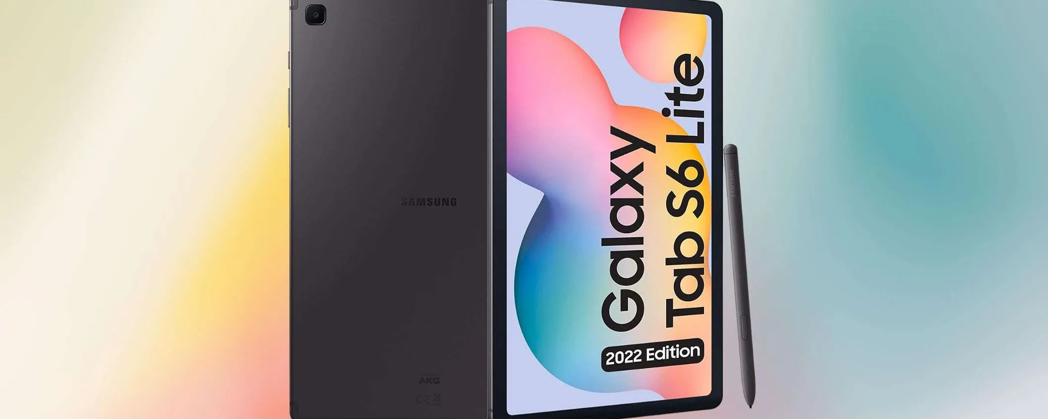 Samsung Galaxy Tab S6 Lite: versione Wi-Fi con 4/128GB in grande sconto