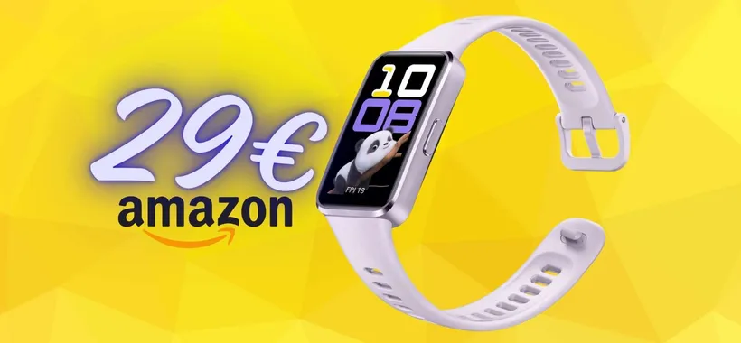 Tutto per essere in forma e controllare il tuo corpo: HUAWEI Band 10 è qui a 29€