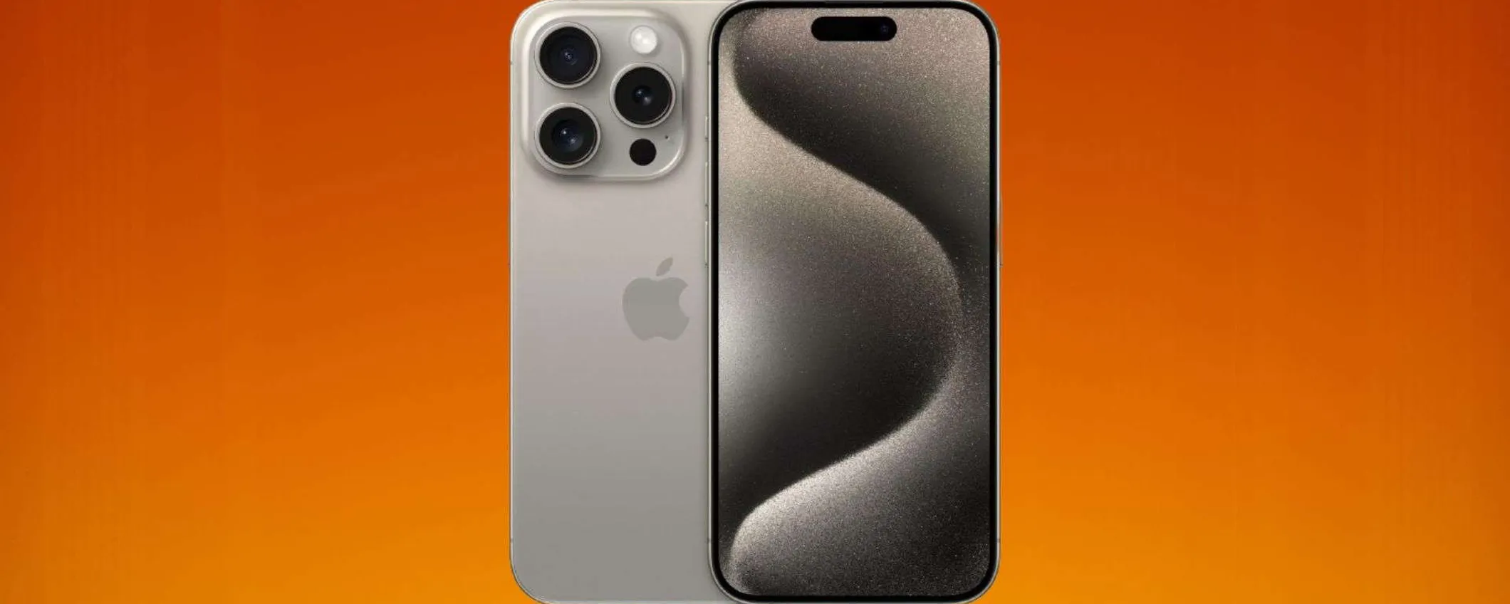 iPhone 15 Pro, offerta bomba: il prezzo crolla al MINIMO STORICO (-28%)