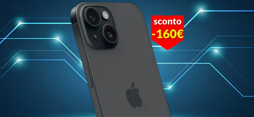 iPhone 15 è un affare da non perdere con questo sconto: pochi modelli