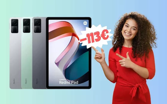 Xiaomi Redmi Pad a 113€ in MENO è un AFFARE da non perdere