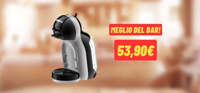 Macchinetta del caffè Dolce Gusto Mini Me: FOLLIA eBay a metà prezzo