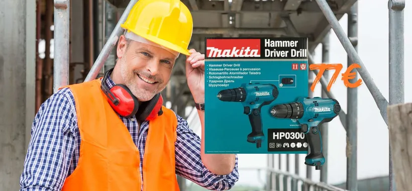 Trapano Avvitatore Makita: il RE dei trapani a soli 77€ su eBay