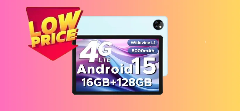 Porta a casa l'innovativo Tablet da 10" con Android 15 a meno di 100€