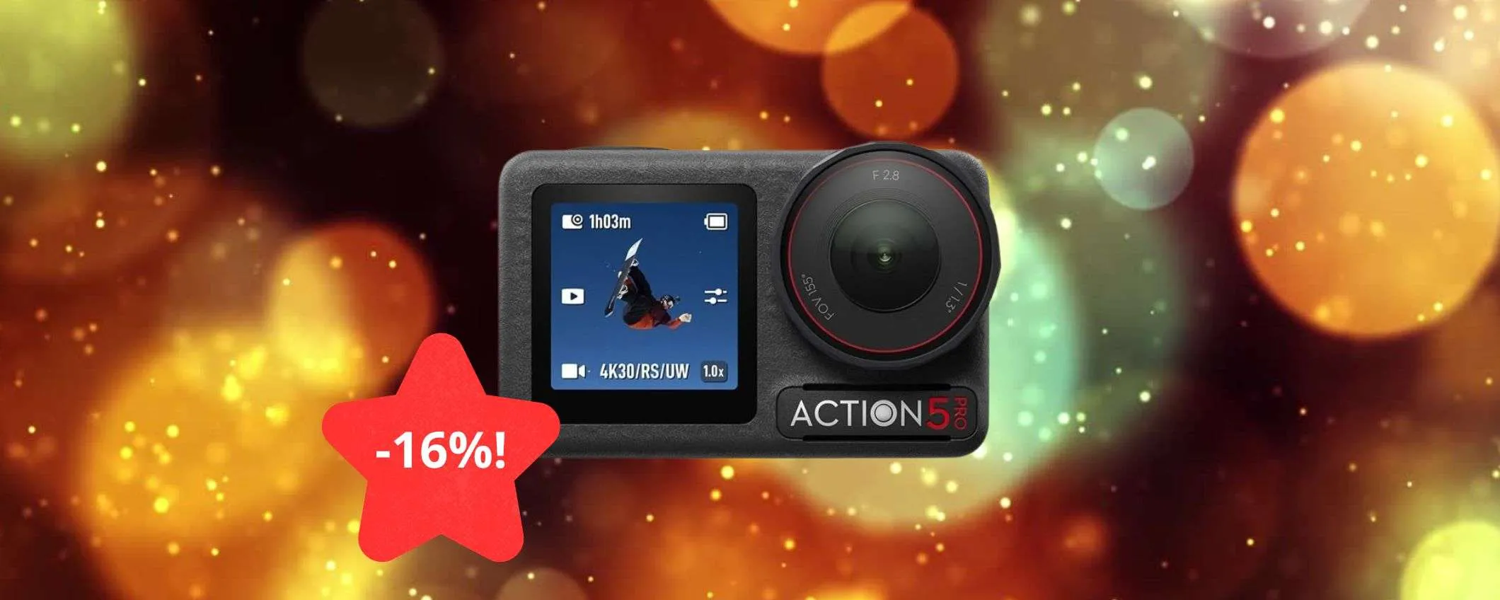 DJI Osmo Action 5 Pro: la regina delle action cam ad un prezzo da urlo